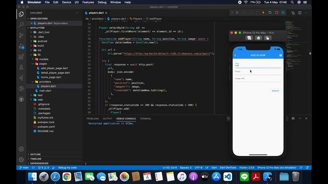 FLUTTER 49 HTTP Request Error Handling - Firebase (Tutorial Flutter Bahasa Indonesia)