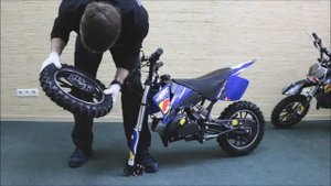 Миникросс MOTAX 50 cc| Cборка питбайка из коробки | Рассказываем как собрать питбайк из коробки