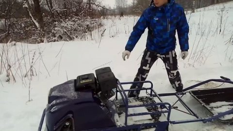 Сколько тянет мотобуксировщик