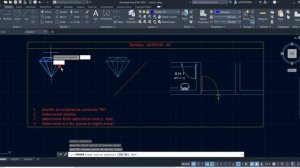 24. Como dibujar el simétrico de una figura en AutoCAD - Comando MIRROR