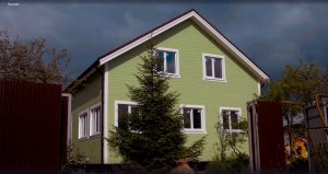 Строительство каркасного дома 9 на 10 по канадской технологии.