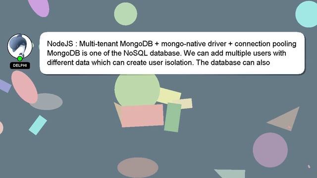 NodeJS : Multi-tenant MongoDB + mongo-native driver + connection pooling смотреть онлайн