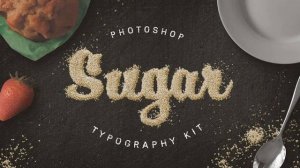 Photoshop Actions: Food Typography PSD Actions