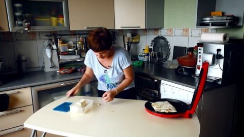 Быстрый завтрак из лаваша.