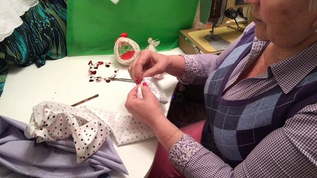 Как сшить мужской платок на шею - часть 2