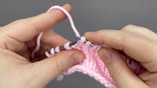 ПРИБАВЛЕНИЕ ПЕТЕЛЬ спицами в середине ряда ? 4 способа