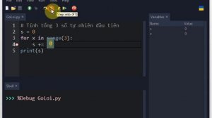 Debug bằng cách đặt BreakPoint trong Thonny