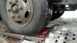 Подкатная тележка без домкратная для автомобилей и спецтехники с заблокированными колёсами, АКПП.