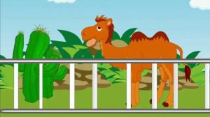 Едем в зоопарк! Дикие животные! развивающий мультик!