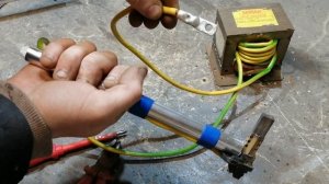 Сварка трансформатор из микроволновки для медных скруток