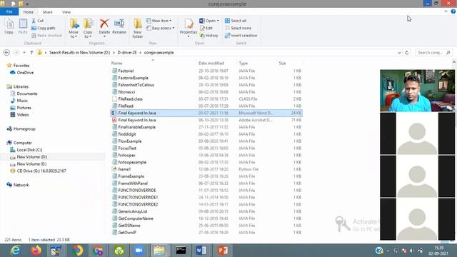 CORE JAVA FINAL AND ENUM