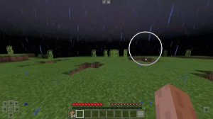 3 БАГА И САМАЯ СИЛЬНАЯ ГРОЗА В МАЙНКРАФТЕ С КРЕСТАМИ НА ЗЕМЛЕ