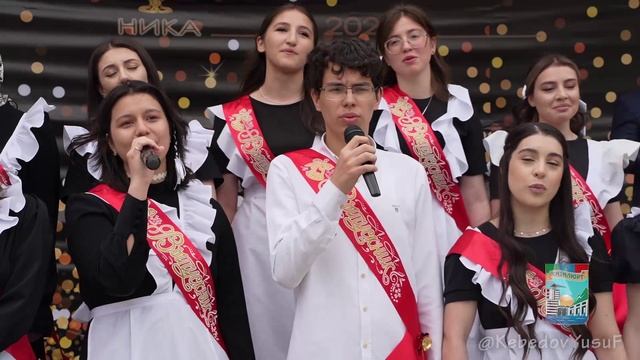 Последний звонок учащихся гимназии №1 города Кизилюрт 21.05.2022 год. смотреть онлайн