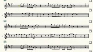 Sam Smith - I'm Not The Only One - Solo Alto Saxophone Sheet Music