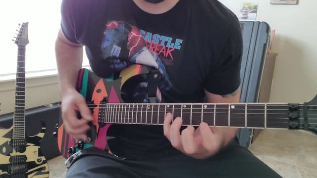 Paul Gilbert "The Curse of Castle Dragon" Riff | Ibanez JPM смотреть онлайн
