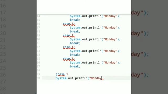 Switch case Statement Java program for beginner level part -11 Easy Learning Genius смотреть онлайн