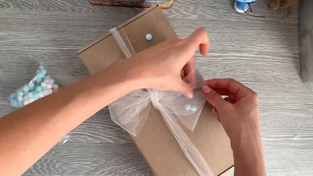 Как оригинально украсить подарочную коробку, упаковка своими руками