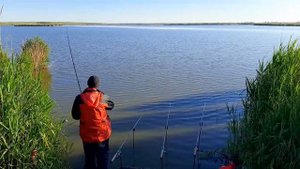 Рыбалка на Андреевской дамбе. Река Большой Утлюк