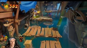 Crash Bandicoot 4: Все ящики (уровень 3-1 "Зов трофеев")