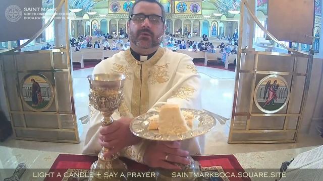2022-07-31 Greek Orthodox Divine Liturgy of Saint John Chrysostom: 7th Sunday of Matthew смотреть онлайн
