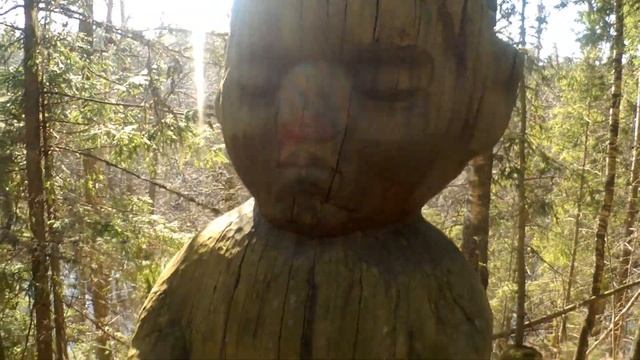 ВЛОГ | Вырезанные Фигурки из Дерева | Skaņākalna Park смотреть онлайн