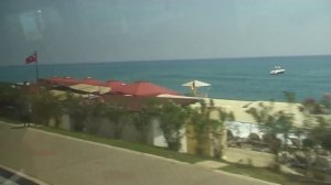 Дорога Алания - аэропорт Газипаша -2 Турция The road to Alanya - Gazipasa airport beach ziminvide