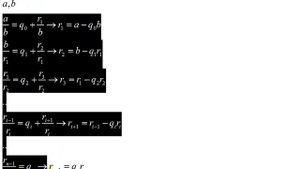 Полезные мелочи | алгоритм Евклида | диофантовы уравнения и коэффициенты Безу