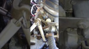 Карбюратор Тико на автомобиле пежо. Холодный пуск .