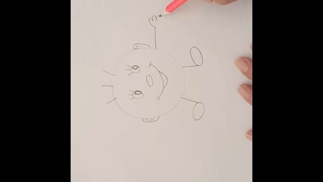 Урок рисования для детей (4- 5 лет) "Колобок за чистоту" смотреть онлайн