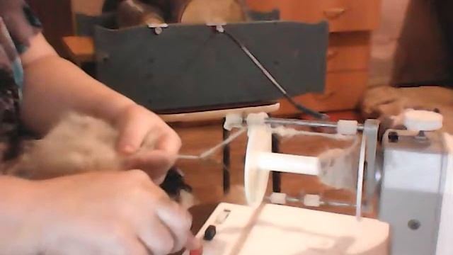 Прялка.Заправка нити. смотреть онлайн