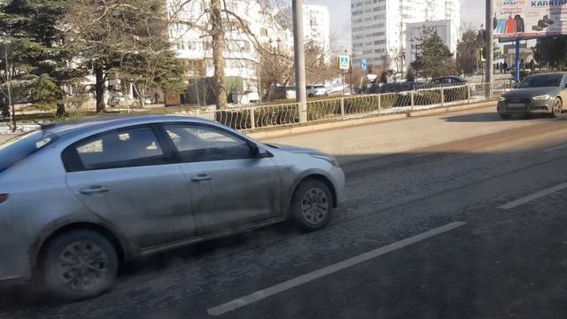 Севастопольский Троллейбус на Троллза 5265.03 Мегаполис с  б. Камышовая до к/т.Россия 23 января2022