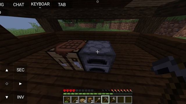 Майнкрафт -Java, прохождение 1 часть, постройка дома и украшение дома смотреть онлайн