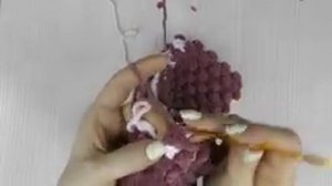 Подушка "Шишечка". Подушка крючком из пряжи DOLCE BABY