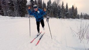 Как надеть лыжные крепления и не упасть