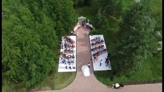 Выездная свадебная церемония регистрация Сергея и Юлии Тамбов/Москва смотреть онлайн