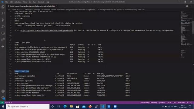 How to Install Prometheus and Grafana on Kubernetes using Helm 3 | prometheus and grafana kubernete