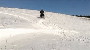 сноубайк самодельный мини "МикС Х - 250"