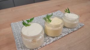 Три рецепта домашнего Майонеза