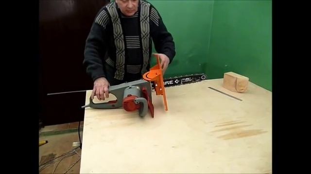 Торцовочное приспособление для цепной пилы смотреть онлайн