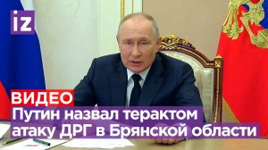 «Открыли огонь по гражданским лицам»: Путин назвал терактом нападение в Брянской области / Известия