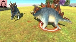 Стегозавр против Стегозавра _ Animal Revolt Battle Simulator
