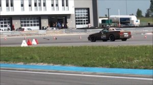 Mercedes R129 SL500 AMG best moments slow motion drift powerslides ClassicAuto Cup Jastrząb 2016