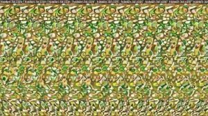 Динамическая стереограмма. Stereogram dynamic
