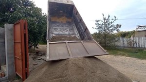 Новый объект. Укладка тротуарной плитки. Установка бордюров ( часть 1)