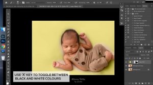 EDITING TUTORIAL | How to change the Backdrop/Blanket colour on Photoshop | Newborn Photography