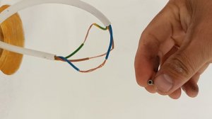 Самодельное стопорное кольцо для гипсового светильника
