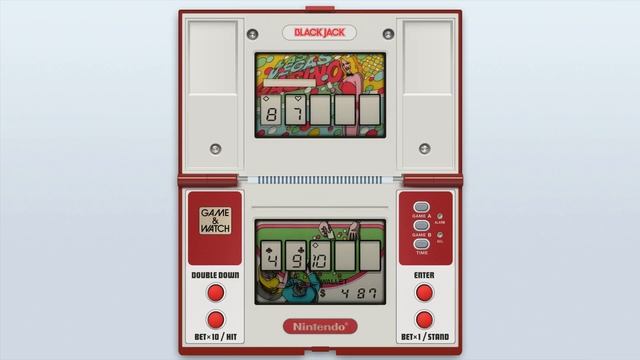 Game & Watch - Blackjack (c)1985 Nintendo