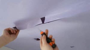 Люк в натяжном потолке