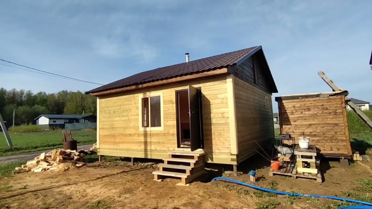 Видео отзыв баня 6х6 смотреть онлайн