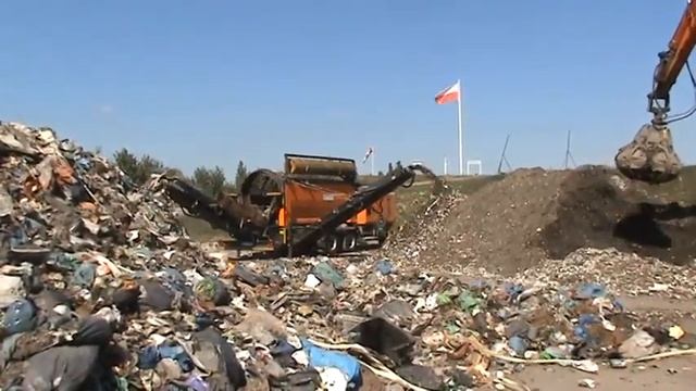Мобильный грохот мусоросортировка Pronar